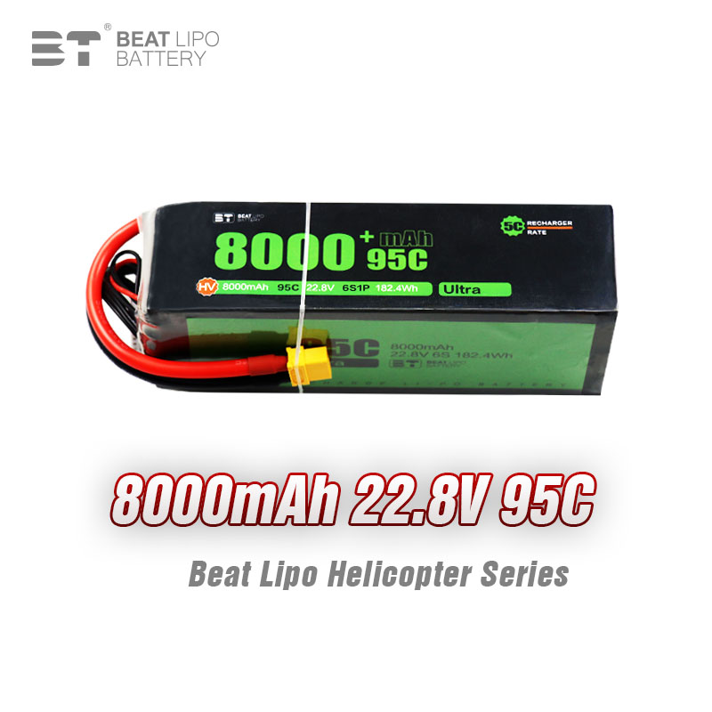 6S Lipo Battery 22.2V 5000Mah - RC Automodel Batterij 22.8V Lithium Batterij