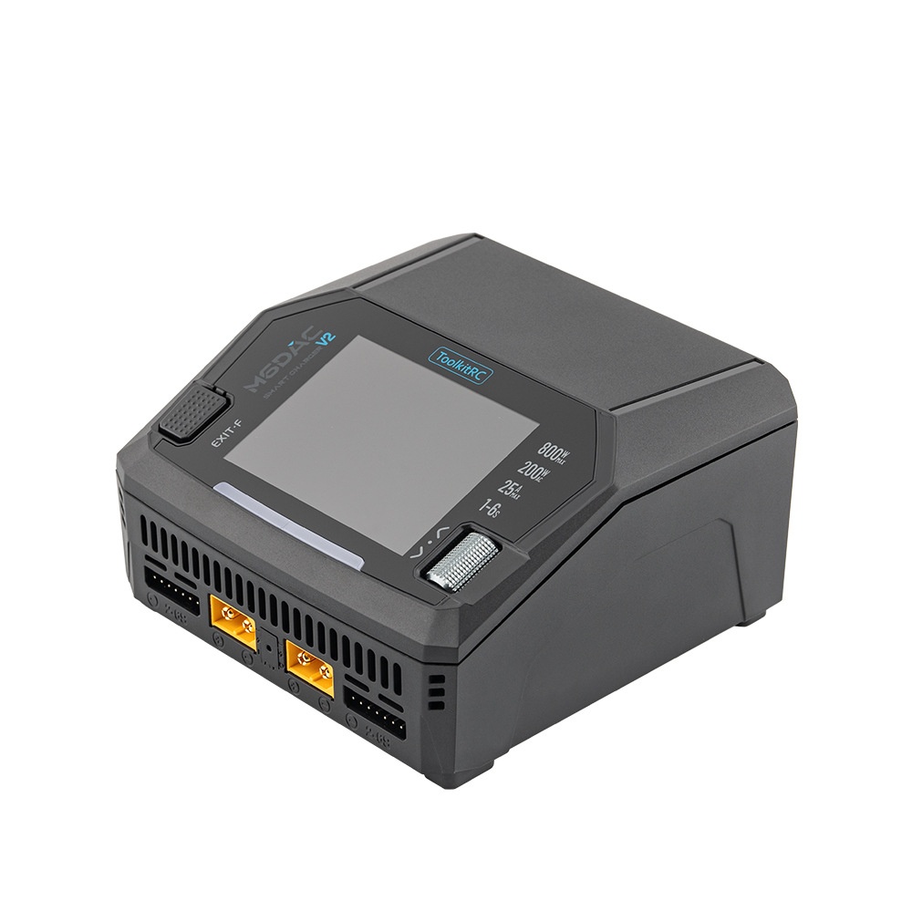 ToolkitRC M6DAC V2 slimme bala - Toolkitrc M6Dac Smart Charger recensie en prijs