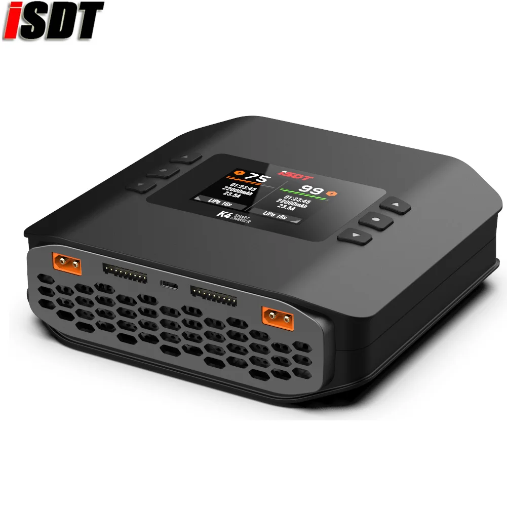 ISDT K4 dubbele batterijlader  - Isdt K4 Dual Lipo Charger recensie en prijs