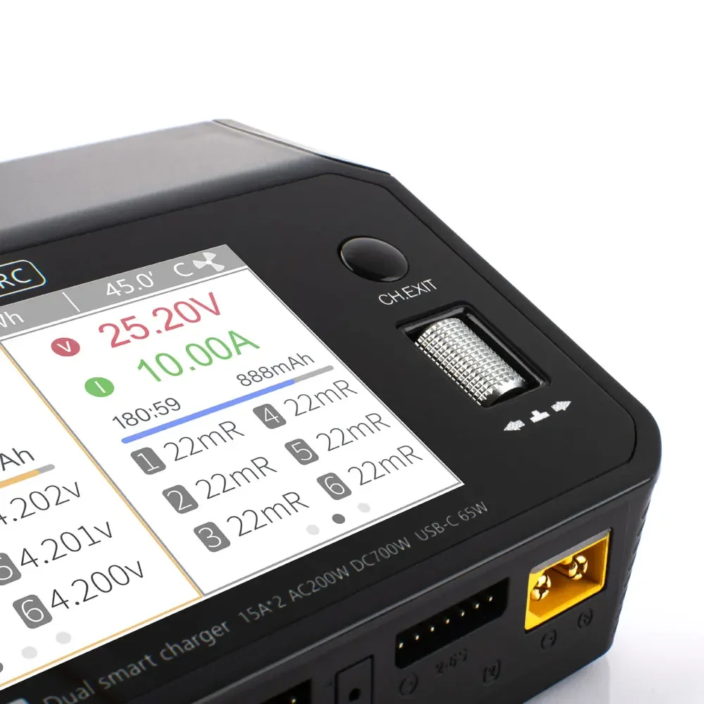 ToolkitRC M6DAC Dual Channel 7 - Toolkitrc M6Dac Smart Charger recensie en prijs
