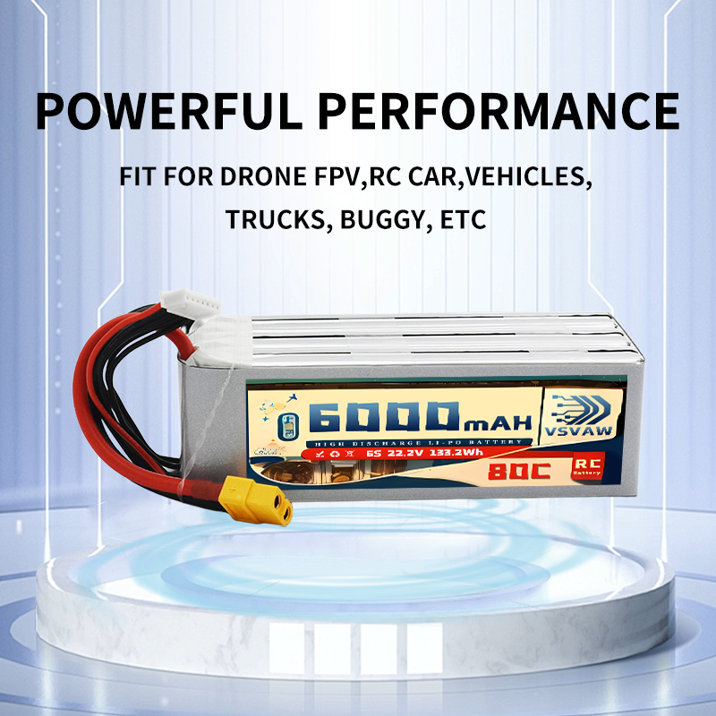 VSVAW 6S Lipo-batterij 6000mAh - 6S Lipo Battery 22.2V 5000Mah recensie en prijs
