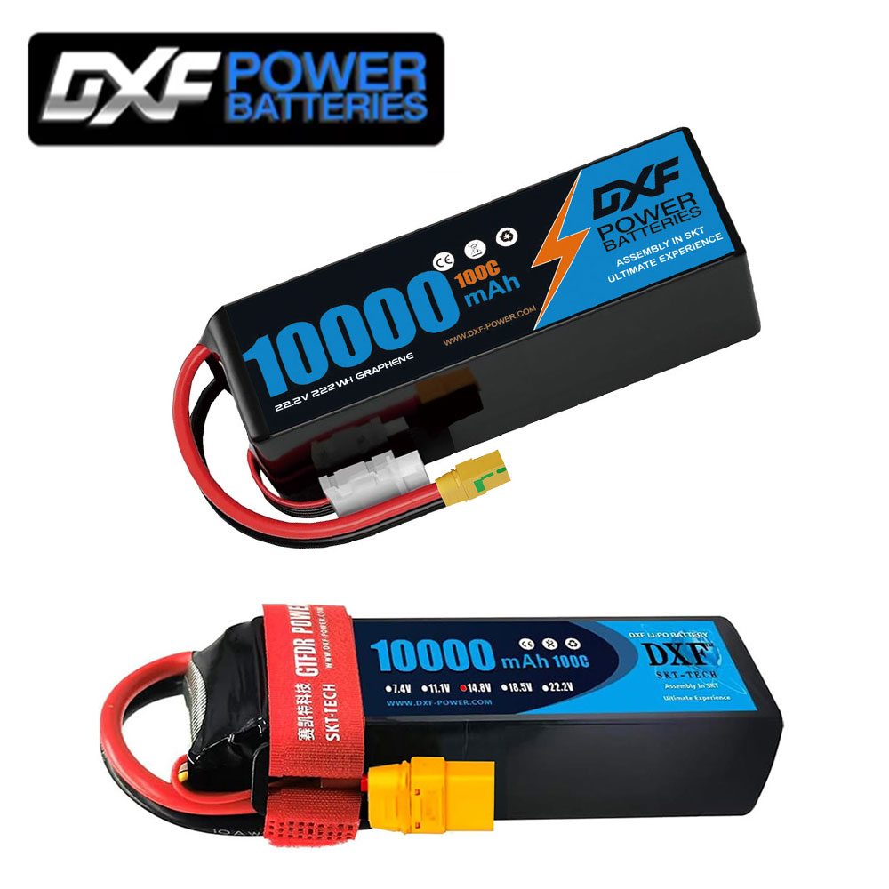 DXF Lipo Batterij 6S 22.2V 100 - 6S Lipo Battery 22.2V 5000Mah recensie en prijs
